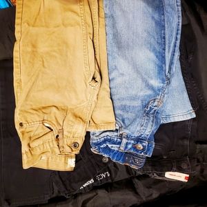 4 pair boys jeans